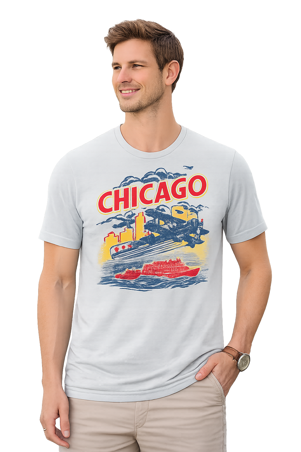 August '25 - Chicago Air & Water T-Shirt