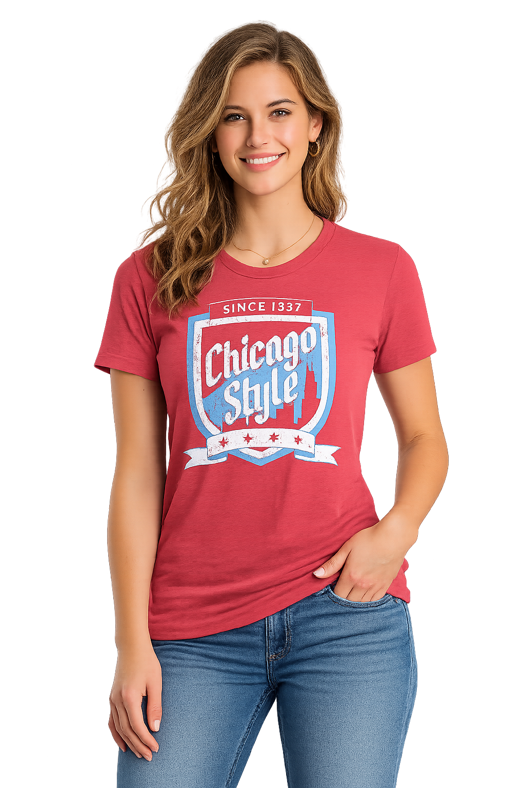 February '26 - Chicago Style Vintage Shield T-Shirt