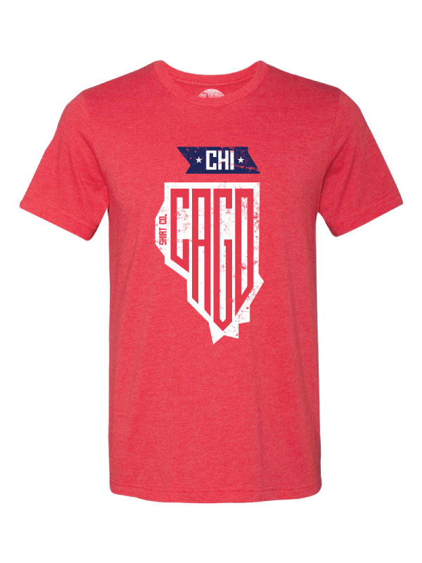 July '21 - Chicago American Badge T-Shirt