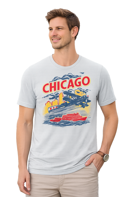 August '25 - Chicago Air & Water T-Shirt