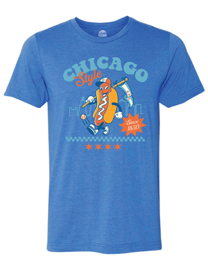 May '24 - Chicago Style Baseball & Hot Dogs T-Shirt