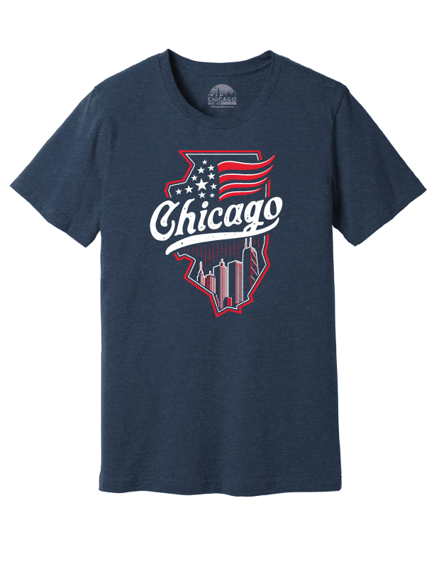 July '24 - Chicago Stars & Stripes T-Shirt