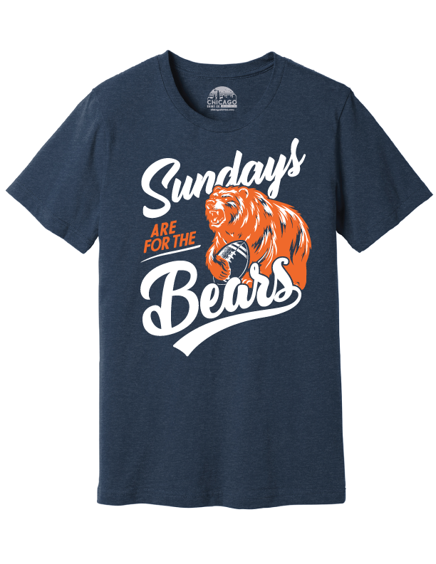 September '25 - Chicago Sundays Are For The Bears T-Shirt