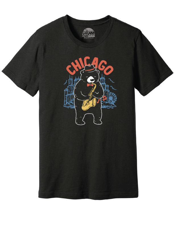 August '24 - Chicago Bear & Blues T-Shirt