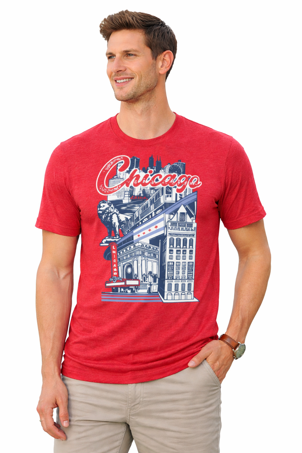 July '25 - Chicago City Collage T-Shirt