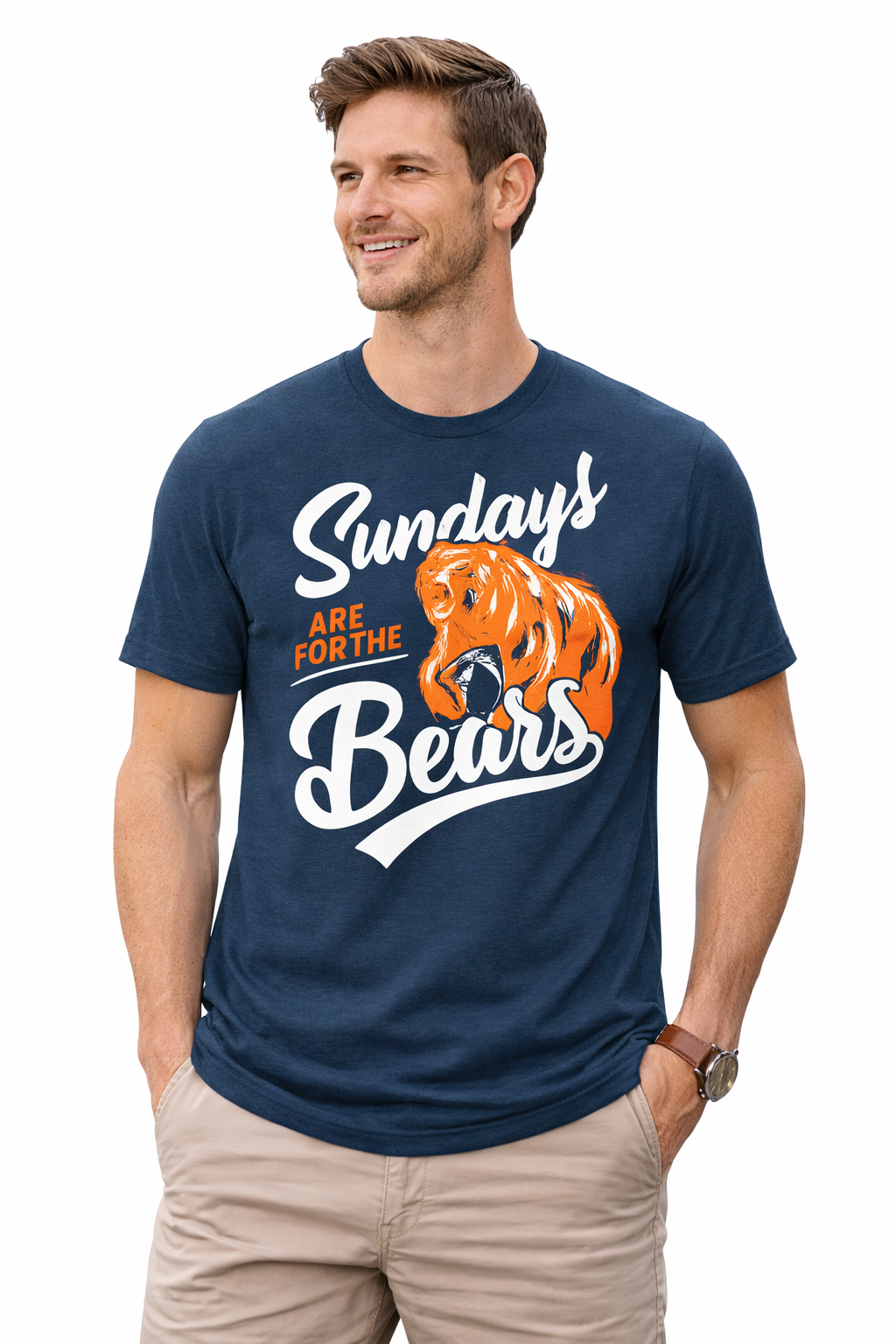 September '25 - Chicago Sundays Are For The Bears T-Shirt