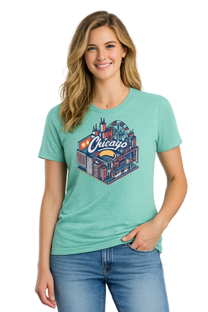 April '26 - Chicago Skyline Block T-Shirt