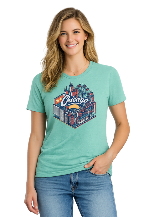 April '26 - Chicago Skyline Block T-Shirt