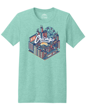 April '26 - Chicago Skyline Block T-Shirt
