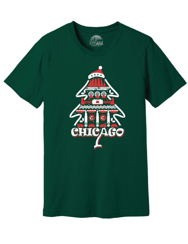 December '24 - Chicago Christmas Tree T-Shirt