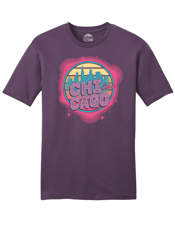 January '25 - Chicago Neon Lights T-Shirt