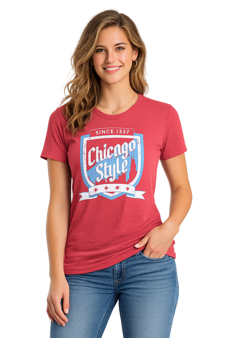 February '26 - Chicago Style Vintage Shield T-Shirt