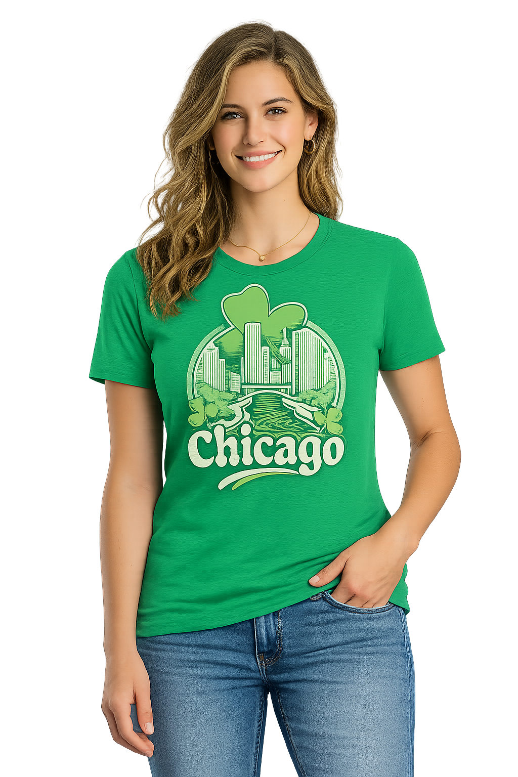March '26 - Lucky Chicago Skyline T-Shirt