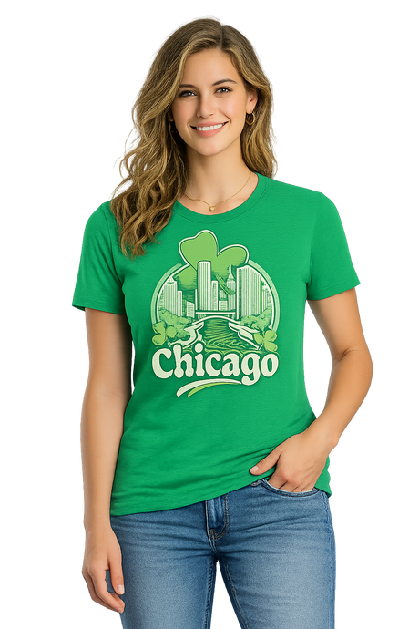 March '26 - Lucky Chicago Skyline T-Shirt