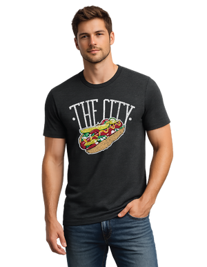 May '26 - The City – Chicago Style Hot Dog T-Shirt