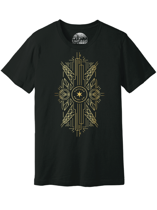 January '23 - Chicago Art Deco T-Shirt