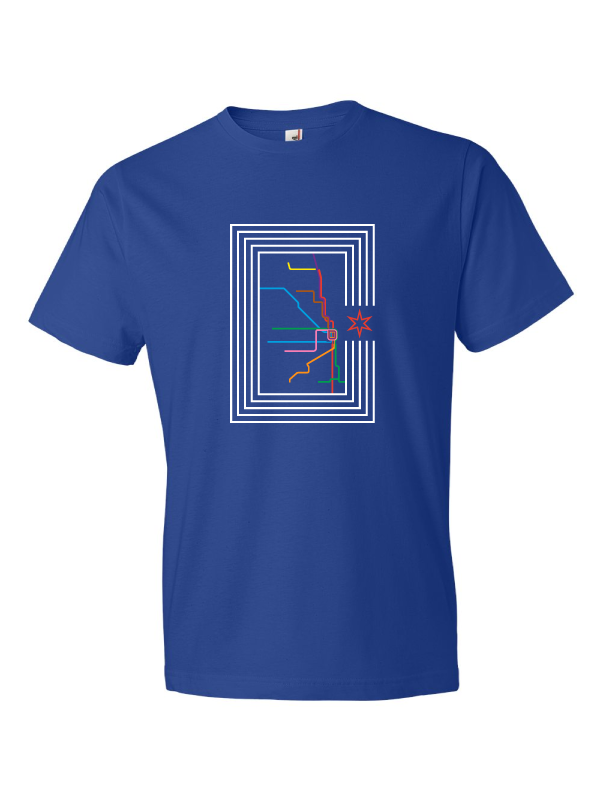 CTA L Train chicago tshirt