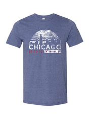chicago skyline tshirt
