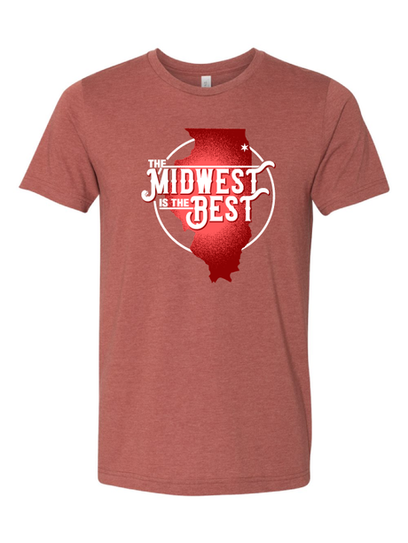chicago midwest is the best t-shirt